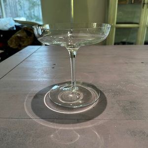 Large Margarita glass also could be used for shrimp cocktail or ice cream